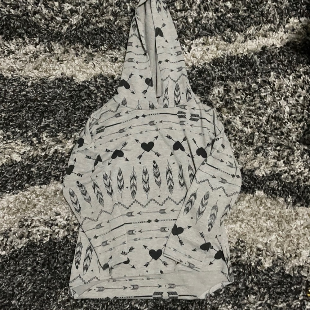 Grey kids Hoodie